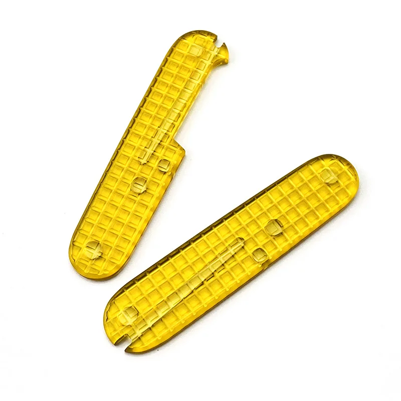 Custom Made 4 Types PEI Grip Handle Patches Scales for 91MM Victorinox Swiss Army Knife DIY Making Accessories Parts