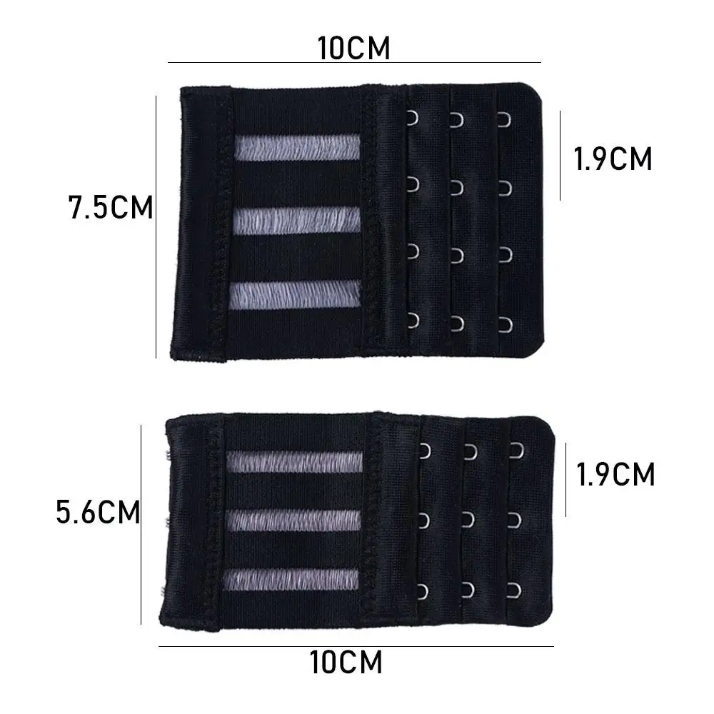 Bra Extenders 4 Hooks 3 Rows 3 Hooks 3 Rows DIY Lingerie Strap Bra  Extenders Strap Intimates Accessories Bra Extension Buckle