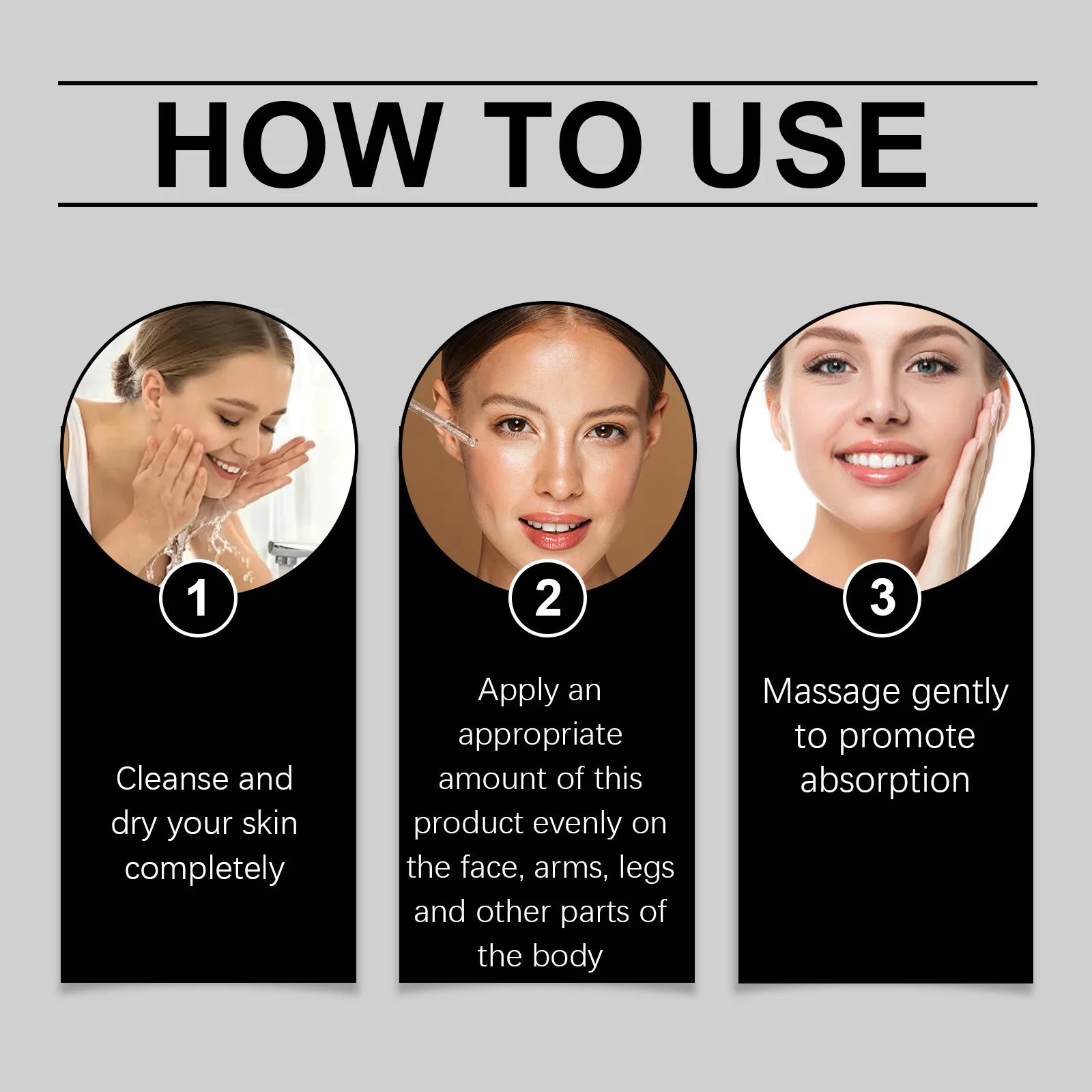 OCEAURA Black Rice Exfoliate Essence Reduce Blackheads Remove Dead Skin Shrink Pores Brightening Hydrate Skin Moisturize Essence