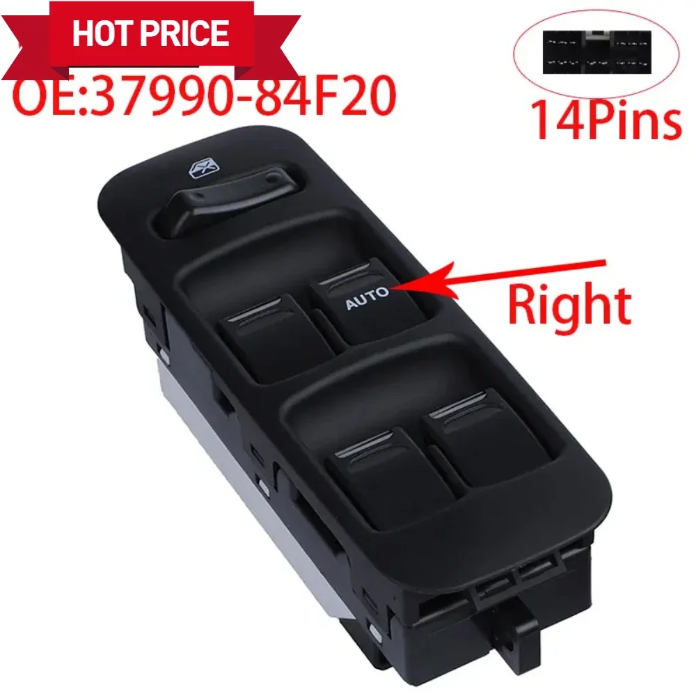 

New Power Window Switch For Suzuki Wagon R MC12S MC22S MR Wagon MF21S Mazda AZ Wagon MD22S MD12S Nissan Moco MG21S 37990-84F20