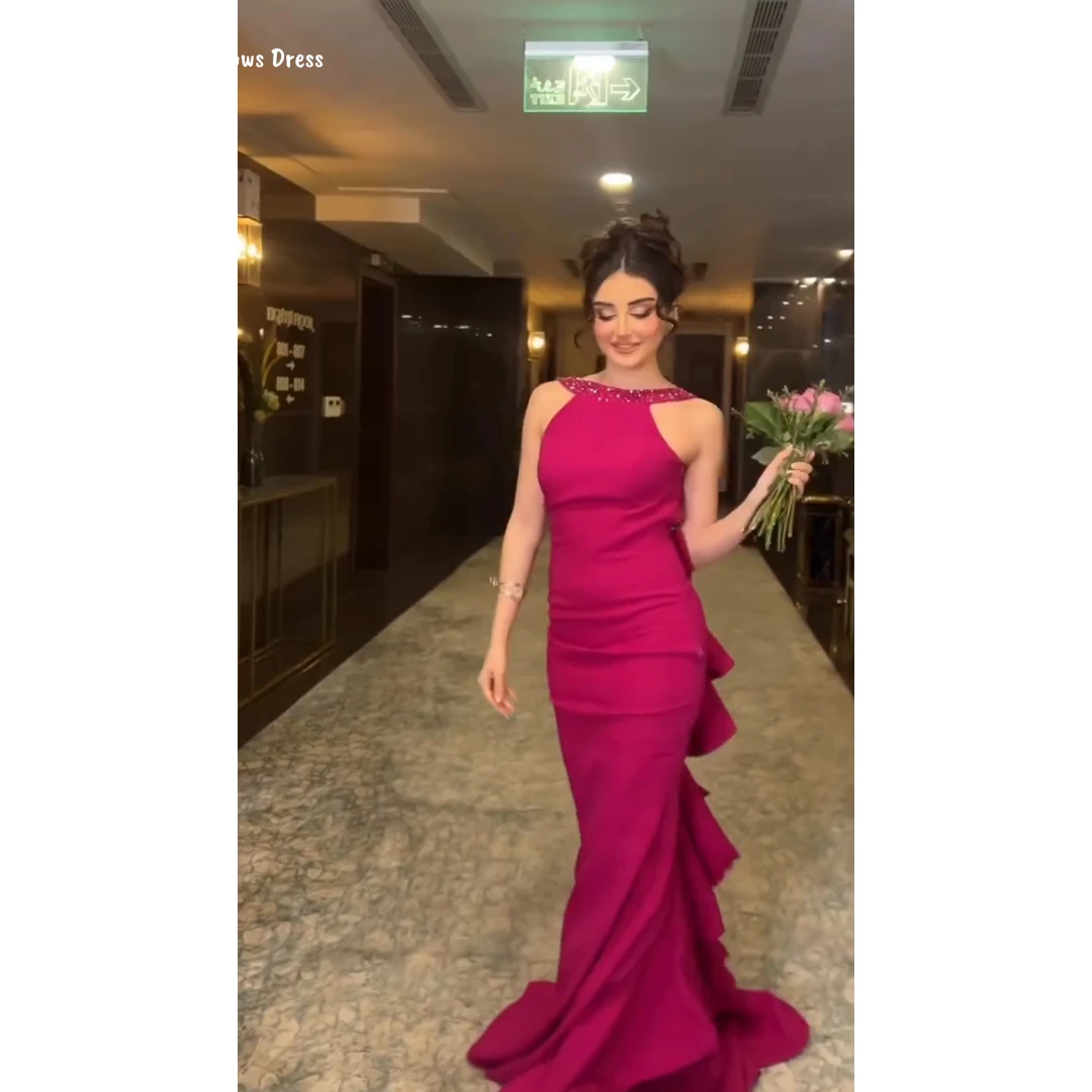 

Vows Custom Made Evening Dresses Woman Elegant Party Dresses for Women Luxury Evening Dress 2025 Fishtail Skirt Prom Gown Frizz