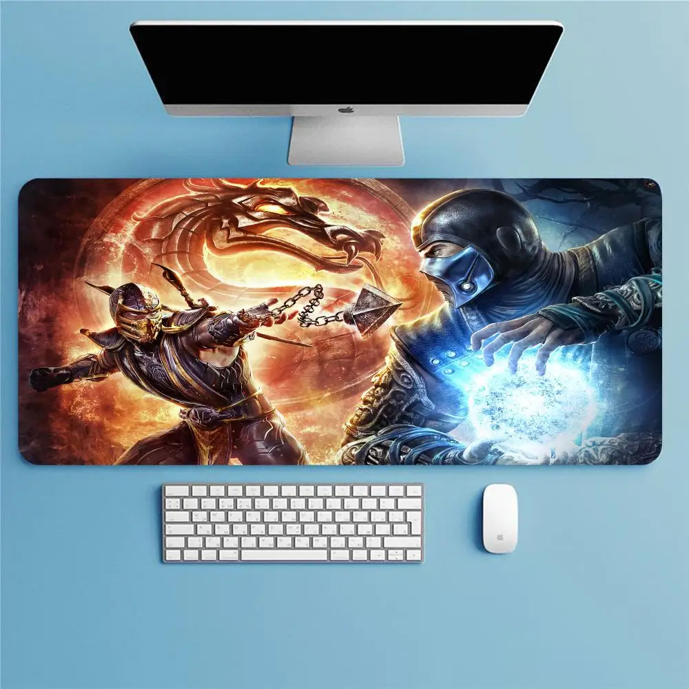 MousePad Mortal Game Kombat Home Mouse Game Keyboard Mouse pad Non-Slip Pad PC Pad Gaming Japan Anime Gaming Carpet Pad