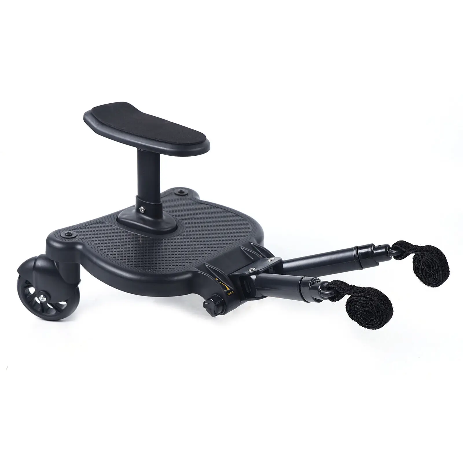 

Stroller Board Universal 2in1 Stroller Ride Board Buggy Wheeled Board Seat Pedal with Detachable Seat Standing Board