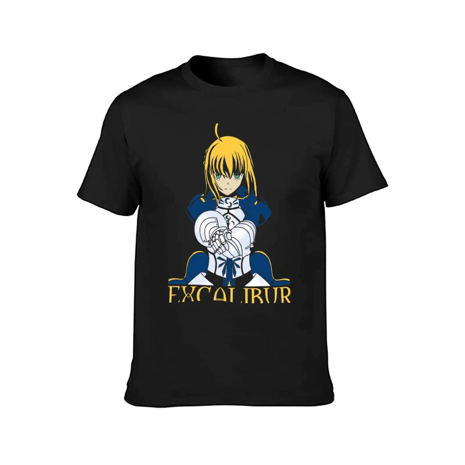 Artoria pendragon - Saber Excalibur T-Shirt graphics Aesthetic clothing plus sizes cute tops fruit of the loom mens t shirts