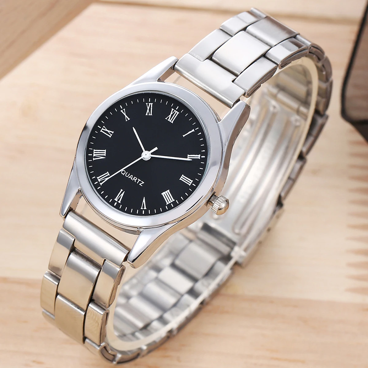 2Pcs/set Couple Minimalist Alloy Strap Quartz Watch As A Gift For Their Partner