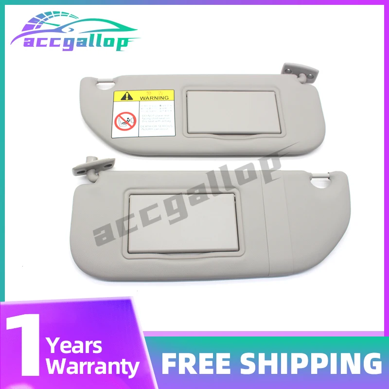 プジョー301、シトロエンc3用サンバイザー、交換用シェードボード、スペアパーツ98038432ds-98038433ds、左右両側サンバイザー