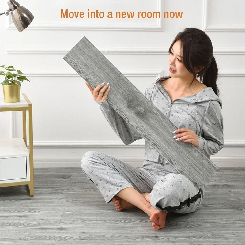 10-pack modern style PVC self-adhesive wall stickers waterproof living room bathroom kitchen home floor decoration