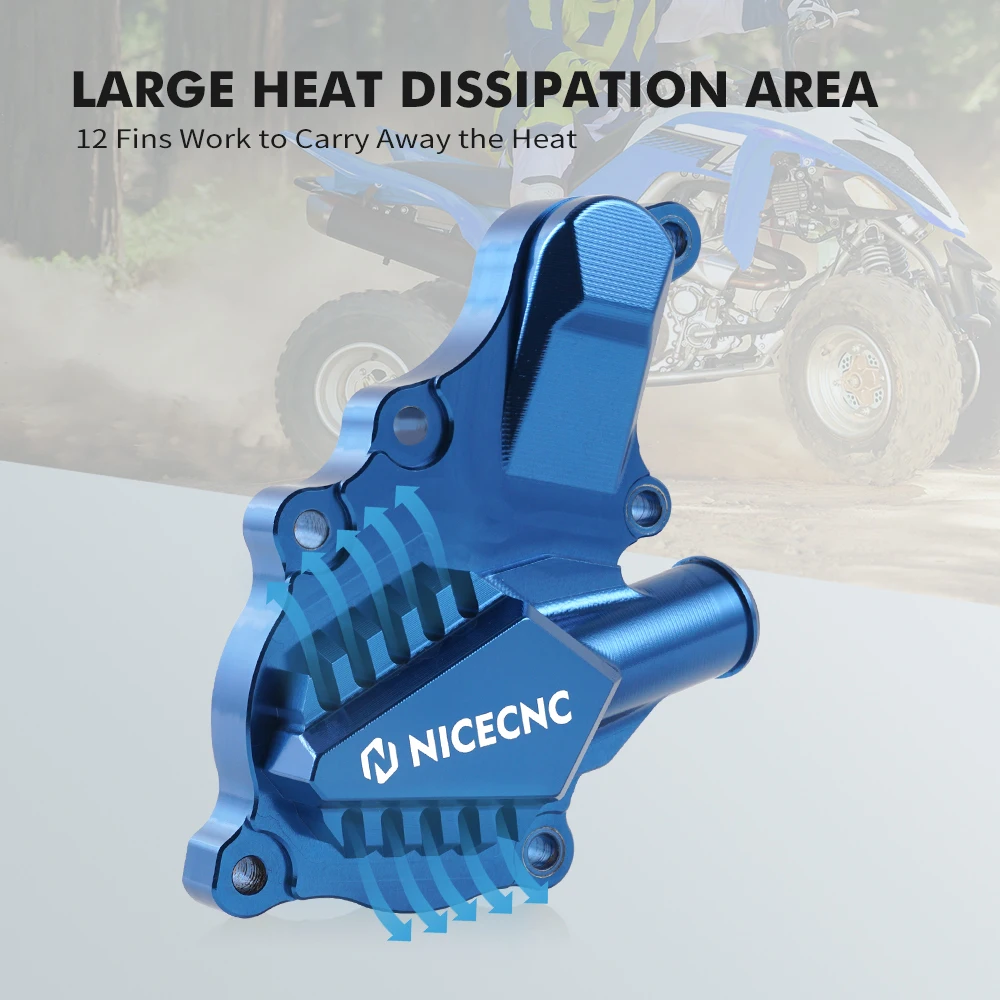 

NICECNC ATV Water Pump Cover Guard Protecror For YAMAHA RAPTOR 700 2007 700R SPECIAL EDITION 2013-16 18-2022 2020 Accessories