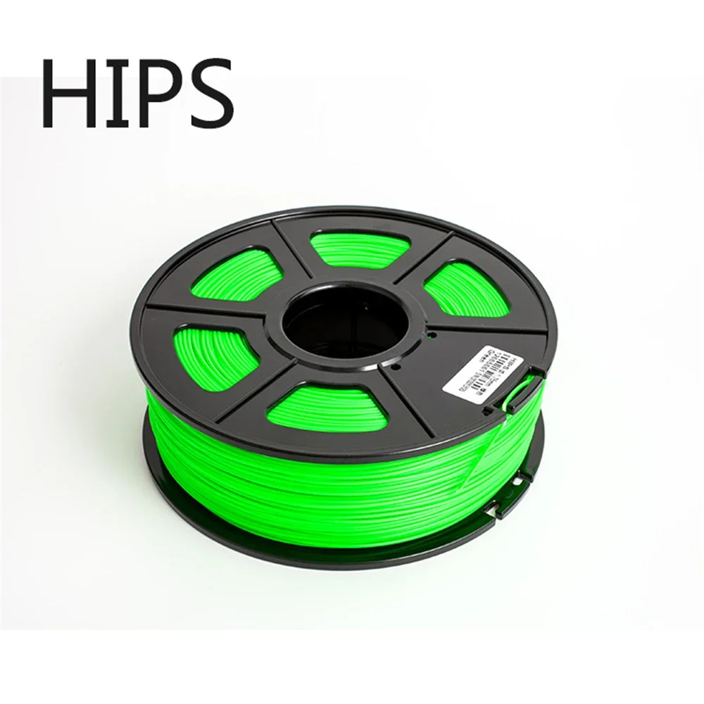 High Quality  3d HIPS Filament 1.75mm 1kg 3d Printer Filament 1 KG HIPS 3d Plastic Filament Low Cost Less Odor
