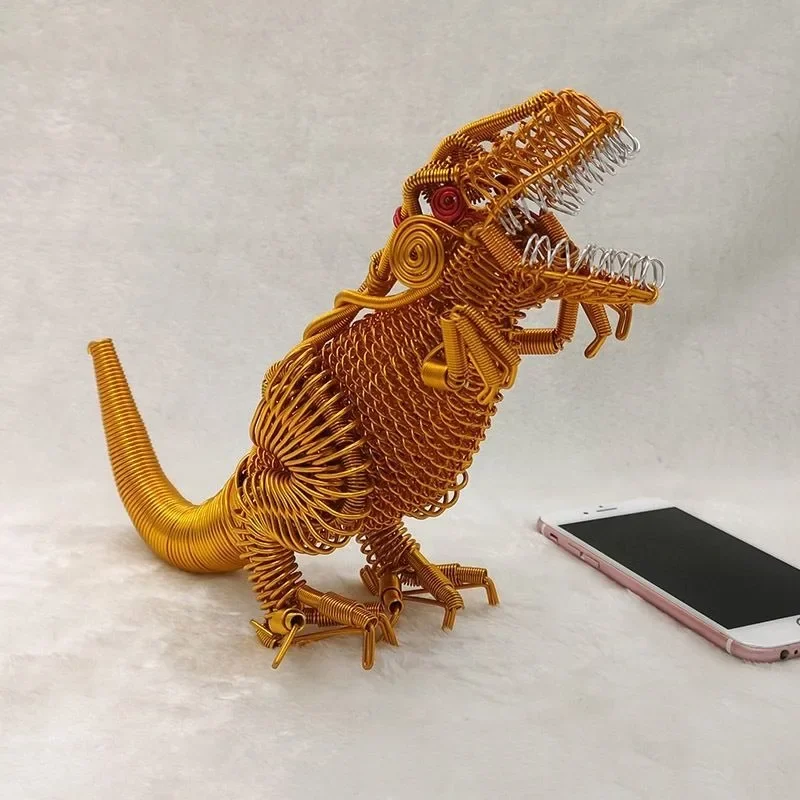 

Tyrannosaurus Rex Toys Handmade Decorations Crafts Living Room Office Ornaments Gifts Collections