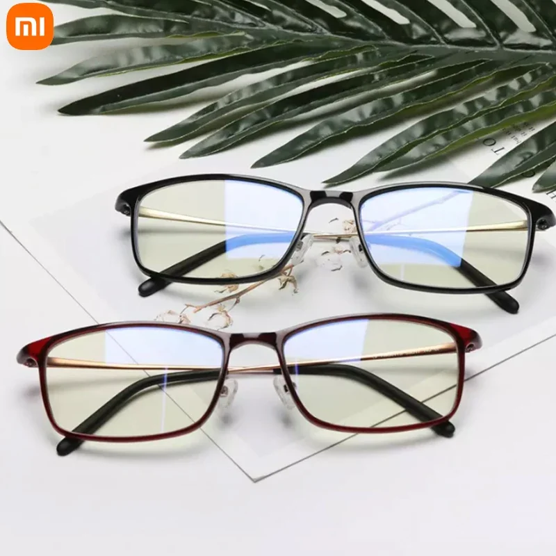 Original Xiaomi Mijia Anti-Blue Glasses Goggles Glasses UV Fatigue Proof Eye Protector 40% Anti Blue Ray Protective Glass