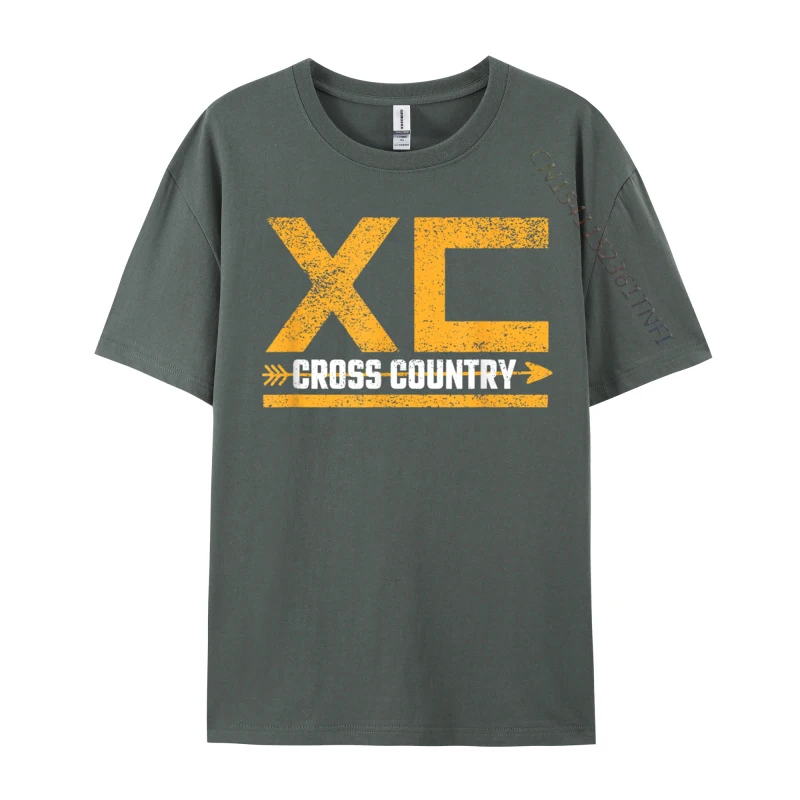 Men T-shirts Cross Country Running T-Shirt For Male Printed On Tops & Tees Newest T Shirt Premium Cotton