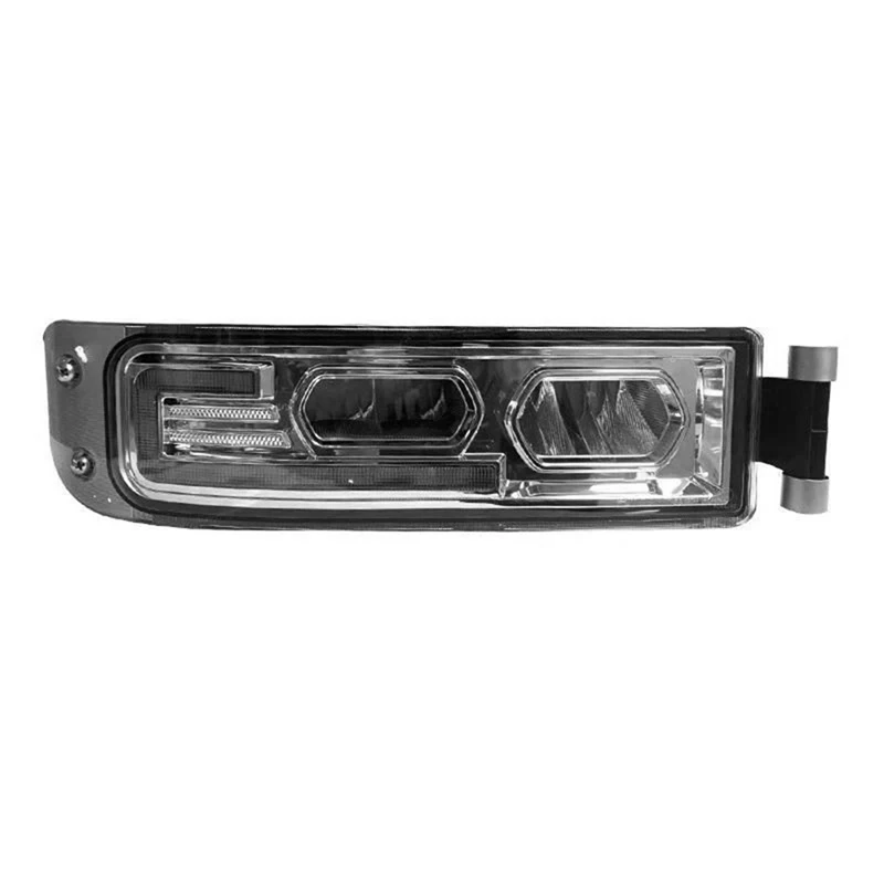 NEW-Truck Headlight LED Fog Lamp Daytime Running Light W/Dual Color DRL For MAN TGA TGL TGM L2000 LE2000 M2000