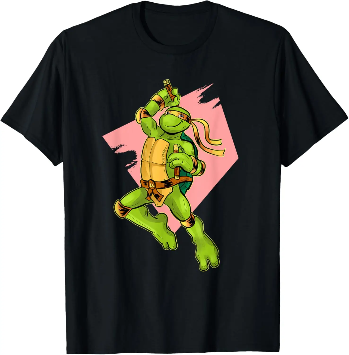 Mademark x Teenage Mutant Ninja Turtles - Michelangelo in Fighting Stance T-Shirt