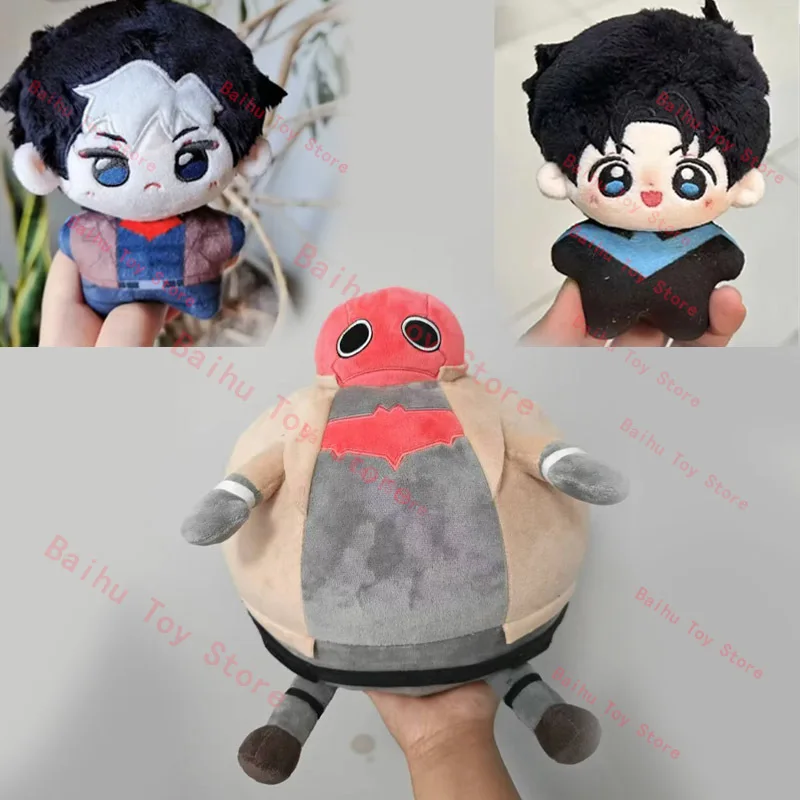 

2026 Fat Jason Todd Plush Anime Red Hood Plushie Cartoon Peripherals Stuffed Doll Soft Decor Pillow Toy Fans Kids Birthday Gift
