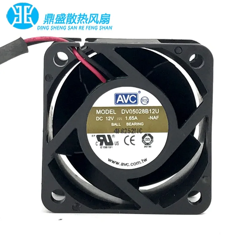 1pcs * ORIGINAL DV05028B12U 12V 1.65A 5028 50*50*28mm NEW COOLING FAN RADIATOR