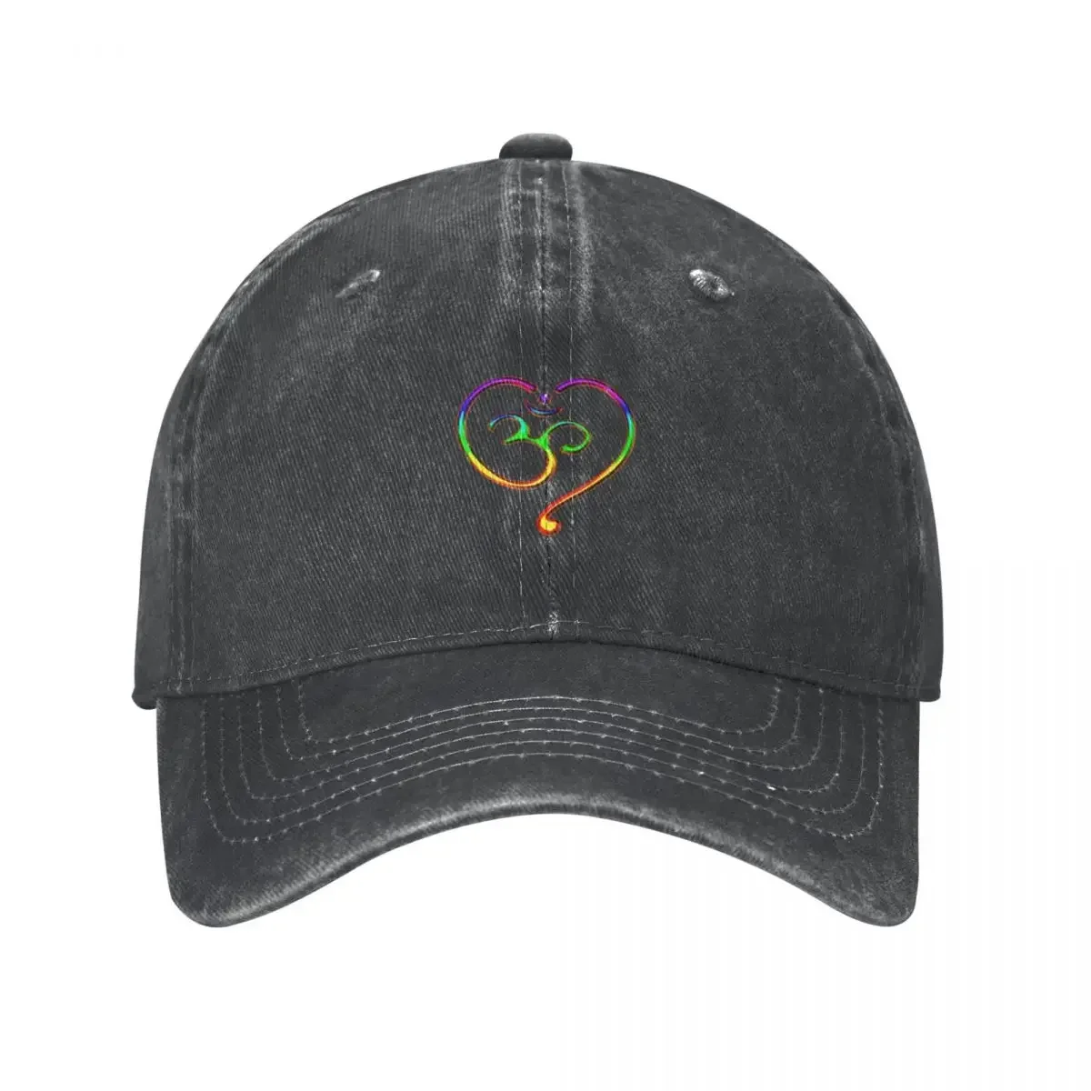 OM Heart, Mantra, Symbol Love & Spirituality, Yoga Cowboy Hat Dropshipping Brand Man cap Icon Women's Hats 2024 Men's