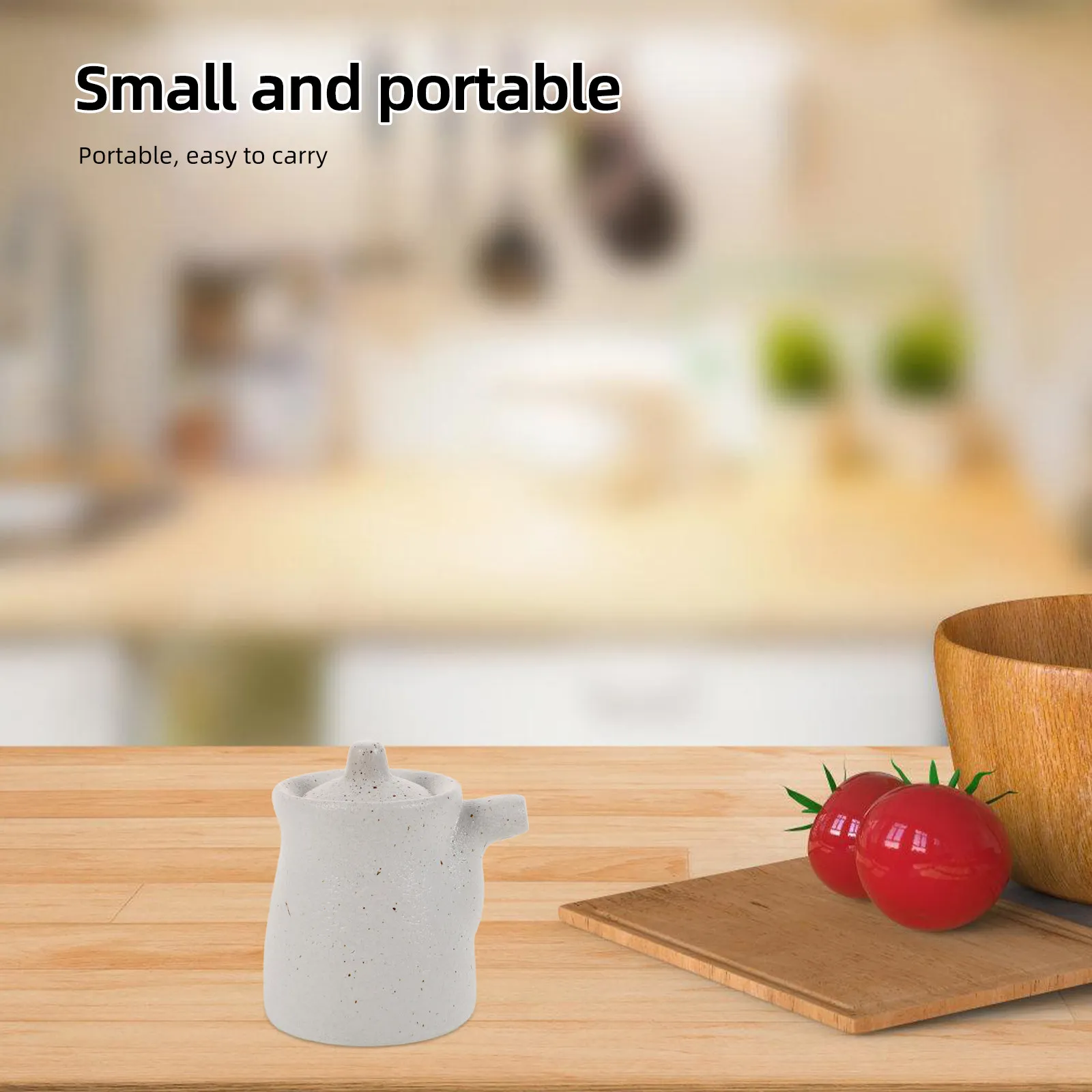 Dispensador de salsa de soja de cerámica, botella de aceite japonesa, elegante recipiente para condimentos, tarro de almacenamiento de vinagre a prueba de fugas para cocina, dispensador de soja Shoyu