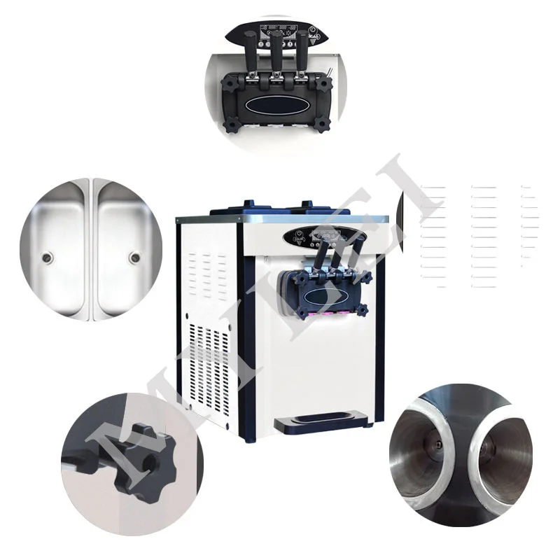 Soft Ice Cream Machine, Ice Cream Machine Small, Ice Cream Machine Mix