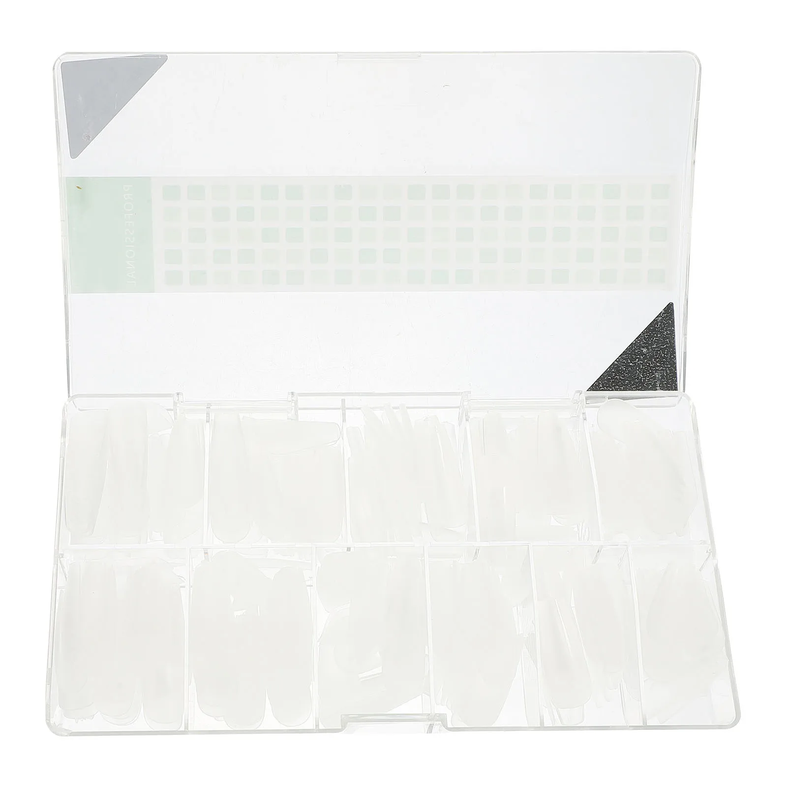 

408Pcs Clear Nails Tips Plastic False Nail Kit for Women Nail Art Accessories False Nails DIY Manicure Manicure Supplies