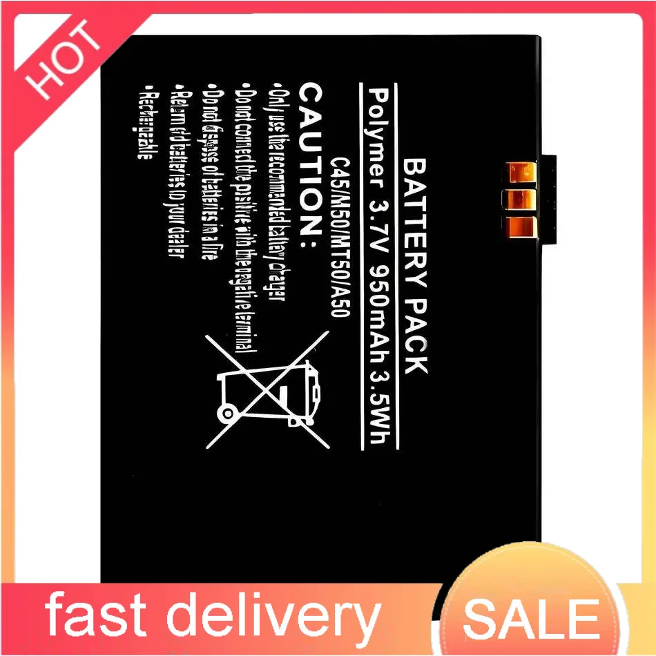 

950Mah High-Capacity Mobile Phone Battery For Siemens 1168 2118 3118 Premium Replacement C45 M50 MT50 A50