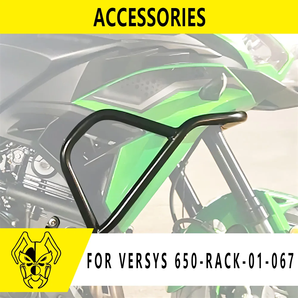 

MTKRACING Crash bars For KAWASAKI VERSYS-650 2022-2025 Engine Guard Crash Bar Protector Kit Versys 650