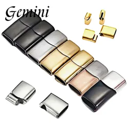 1Pcs Stainless Steel Magnetic Clasp For DIY Leather Bracelets Rope Charms Jewellery Making Jewelry Supplies Findings Accessories