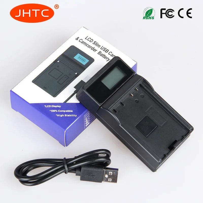 Cargador de batería JHTC LP-E8 LP E8 LPE8 para Canon EOS 550D 600D 650D 700D Rebel t2i t3i Lp e8 cargador de cámara