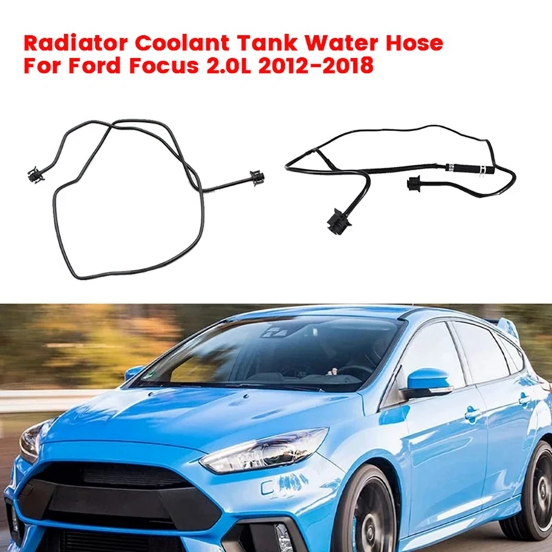 

1 пара, автомобильный радиатор, резервуар, шланг, верхняя и нижняя деталь, для Ford Focus 2012 л 2018-BV618K012KF