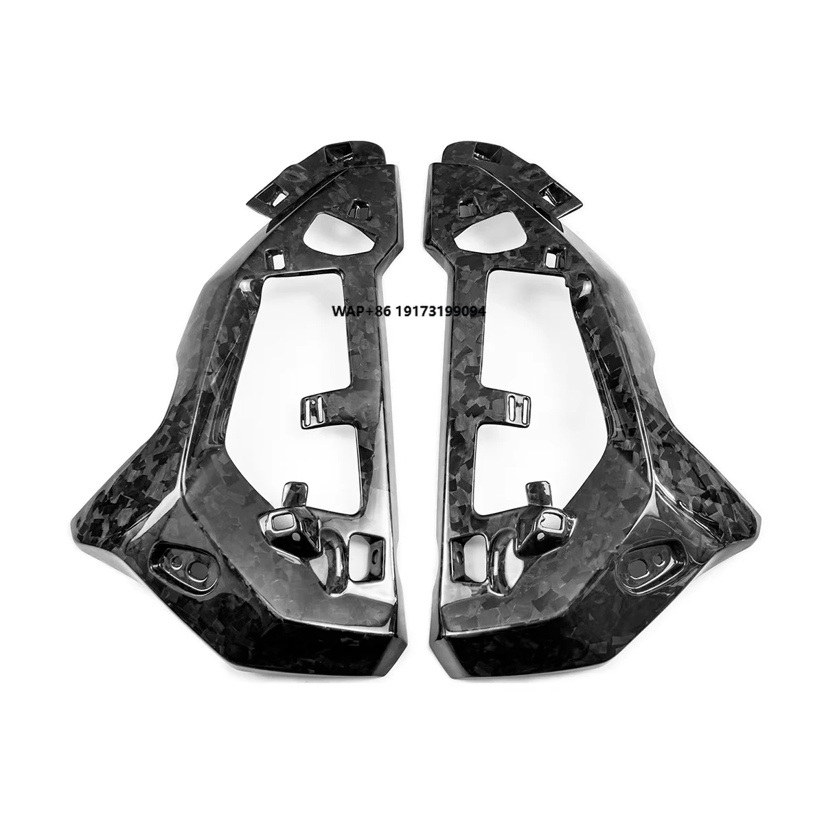 

Motorcycle Accessories Fuel Tank Lower Side Panel Carbon Fiber 3K Twill Glossy Black Fit for S1000xr Models