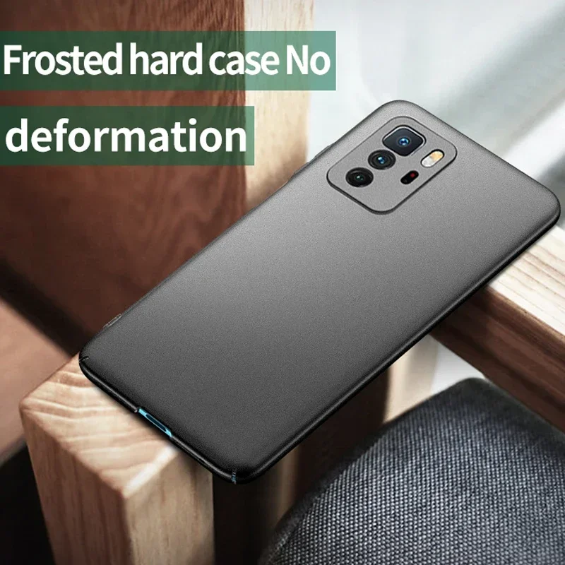For POCO X3 GT Hard PC Shockproof Cover Lightweight Ultra Slim Matte Case For XIAOMI POCO X3 GT Covers