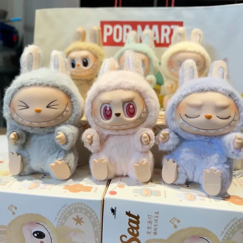 

Replica 1:1 Labubu Have A Seat Series Vinyl Pendant Doll Model Toy In Stock Cute Monster Keychain Made In China High Quality