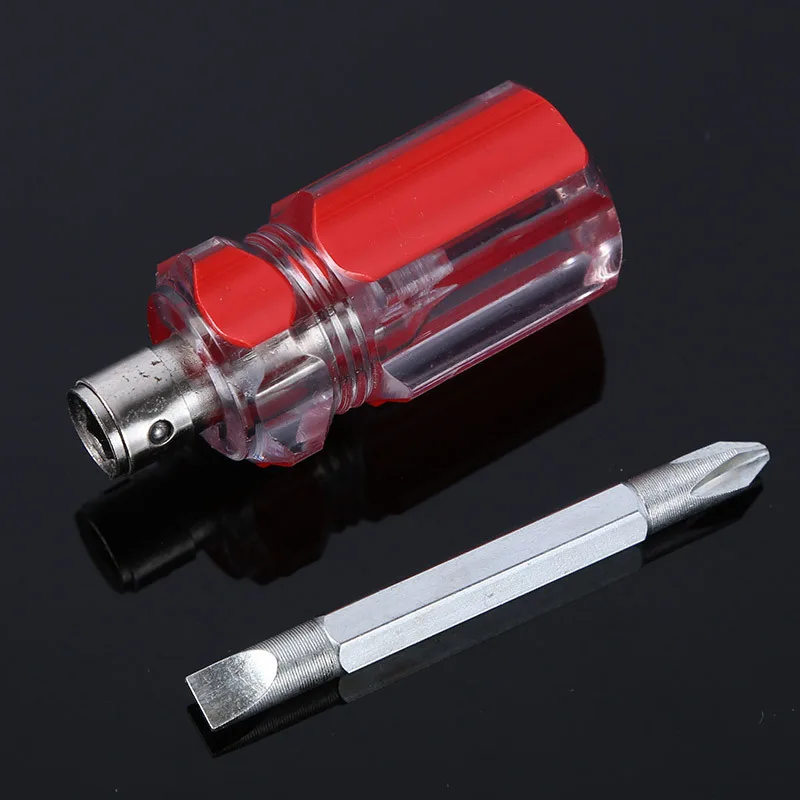 Mini แบบสองทิศทางหัวเปลี่ยนได้ Slotted ไขควง Multitool เคล็ดลับ Torx สำหรับเครื่องมือซ่อมแซม DIY