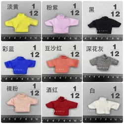 1/12 CROWDHTOYS Romankey Female Doll Short Sleeves Vest Toys Model Accessories For 6