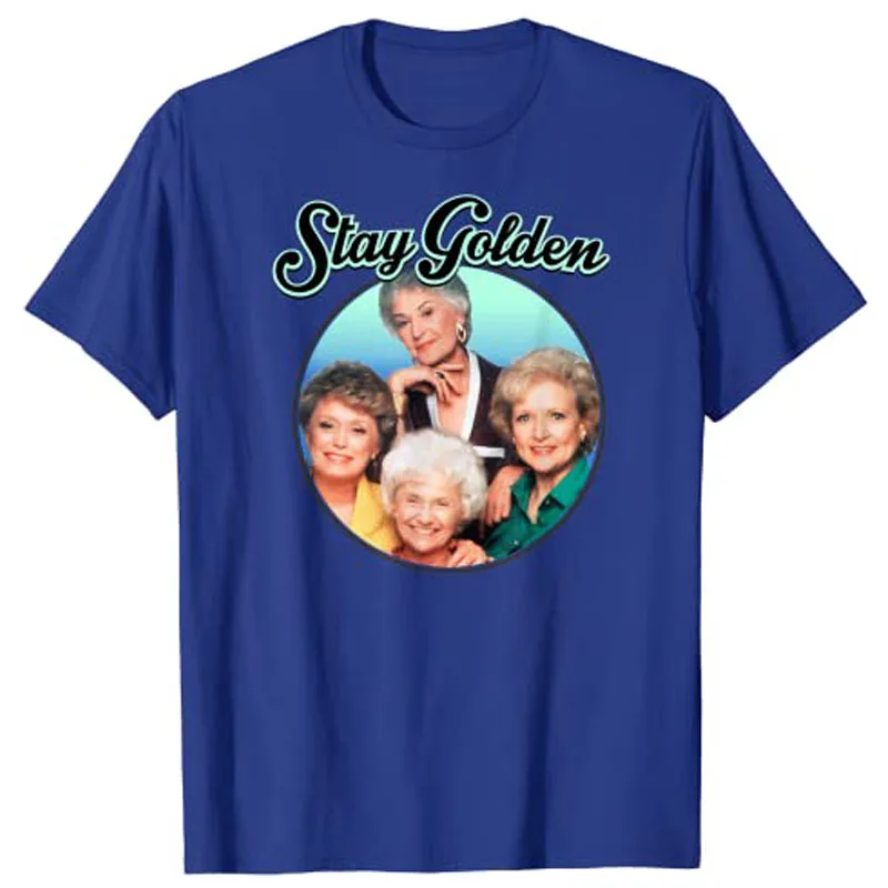 The Golden Girls Stay Golden เสื้อยืดเสื้อผ้าผู้หญิง