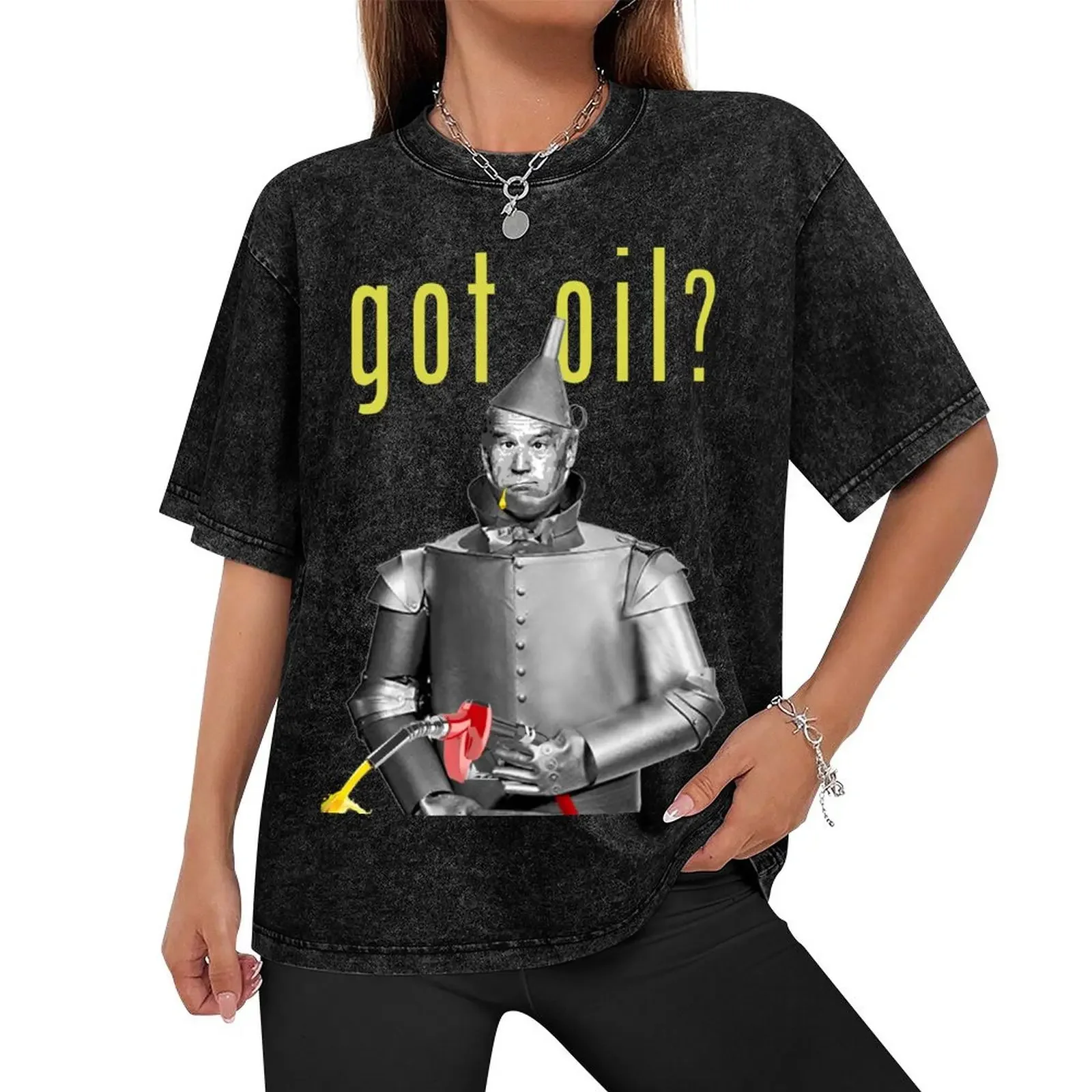 Oil Can Man T-Shirt for a boy oversized graphic tee graphic t shirt vintage tees shirts men graphic