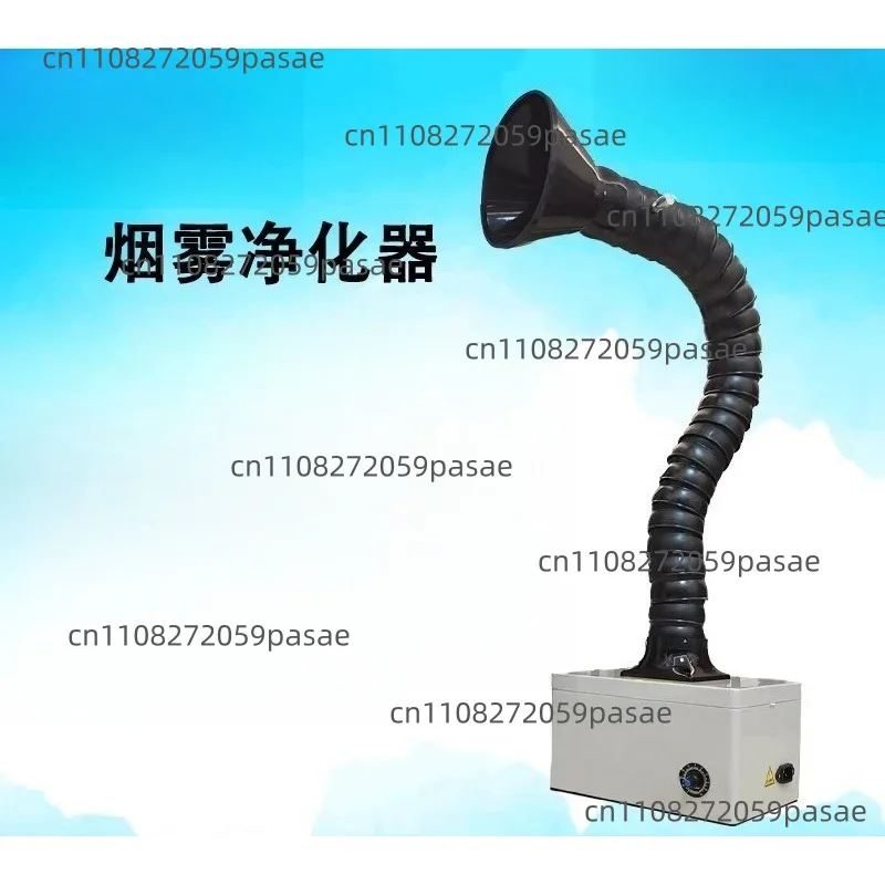 Compact Soldering Iron Welding Fume Purifier Marking Experiment Fume Extractor Industrial Dust Collector