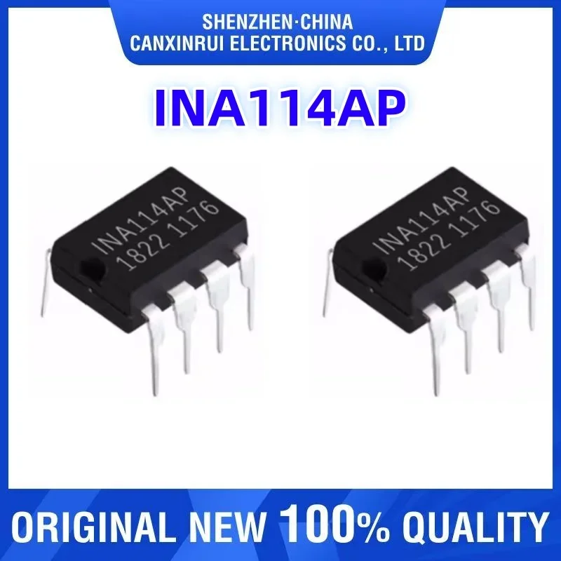 INA114AP INA114BP DIP-8 TI Texas Instruments New Original Import Genuine Instrumentation Amplifier