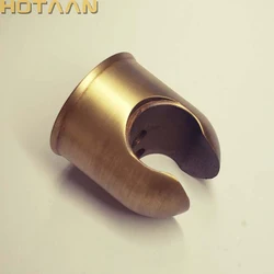 Solid Zinc Alloy  Made Wall Mounted Hand Shower Holder Hook Pedestal Bracket In Wall Antique Shower Accessories Bathroom fitting