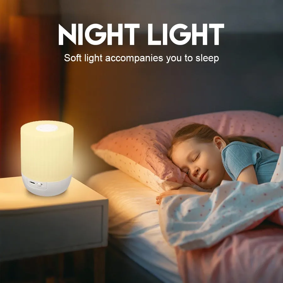 Table Lamp Night USB LED Lamp With Switch Rechargeable Lights For Kitchen Hallway Closet Bedroom Home Night Light Three Colors
