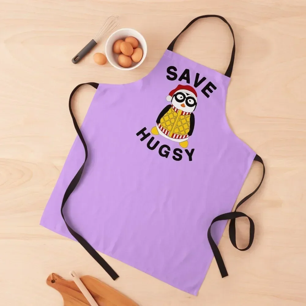

Save Hugsy Apron Kitchen Accessories 2022 Teacher Kitchen on the wall women's work Apron