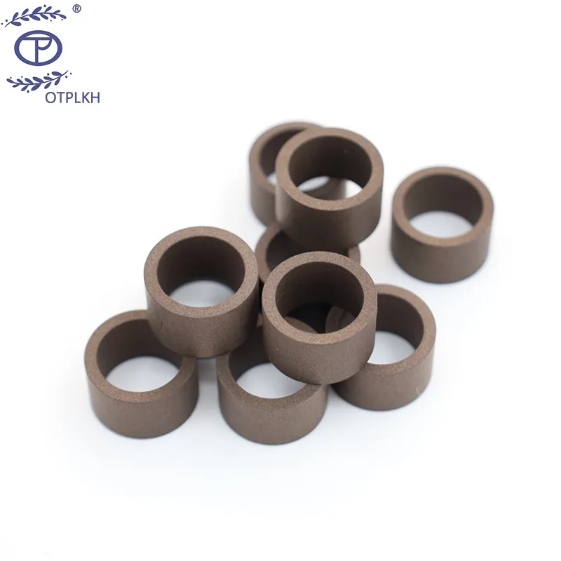 PTFE gaskets Polytetrafluoroethylene add copper powder liner Shim Spacer Pads shaped part Non-standard parts factory customized