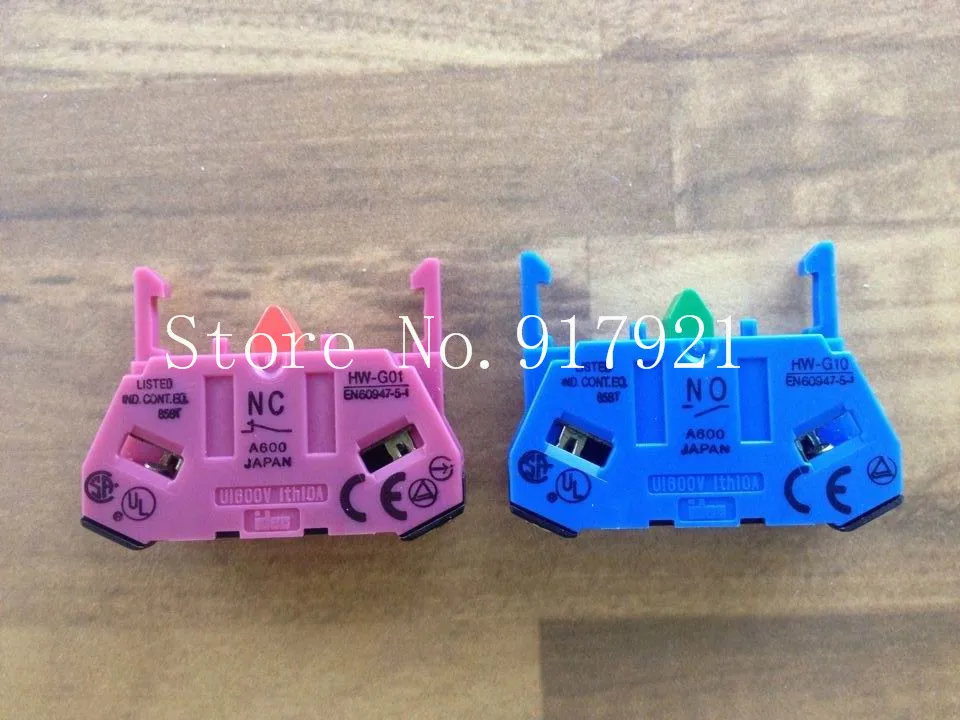 [ZOB] Imported Japanese IDEC HW-G01 HW-G10 and the normally closed contact of the normally open contact button contact  --20pcs/