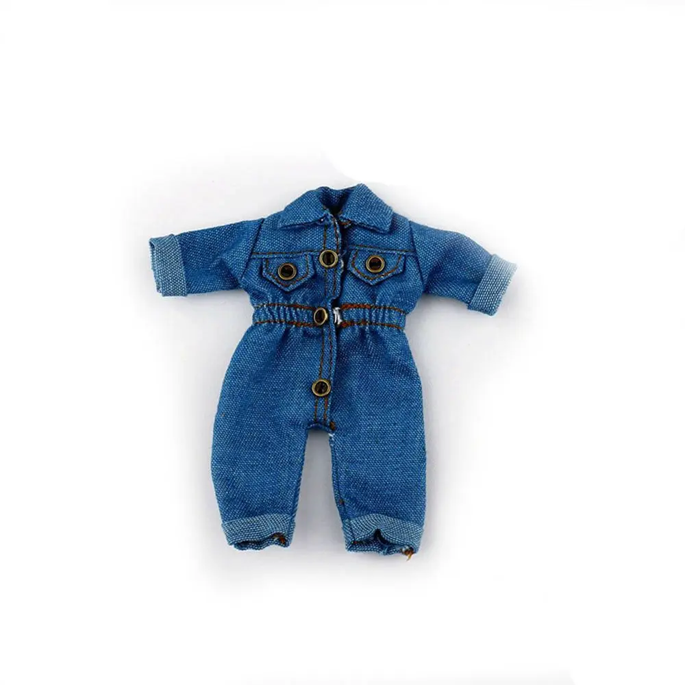 Obitsu11 Kleidung Hosenträger Hosen Nette Engel Flügel Overalls Mode Denim Overall Für 1/11 OB11 Puppen Zubehör Geschenk Spielzeug