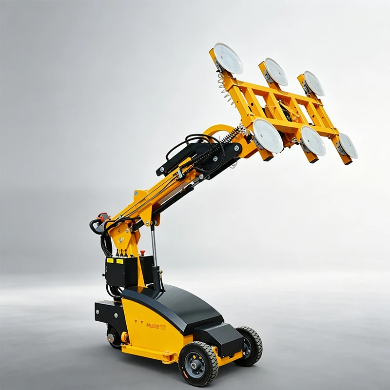 High Level Window Mounting Vacuum Glass Crane, Advanced 5m Lifting Height Glass Suction Lifting Machine