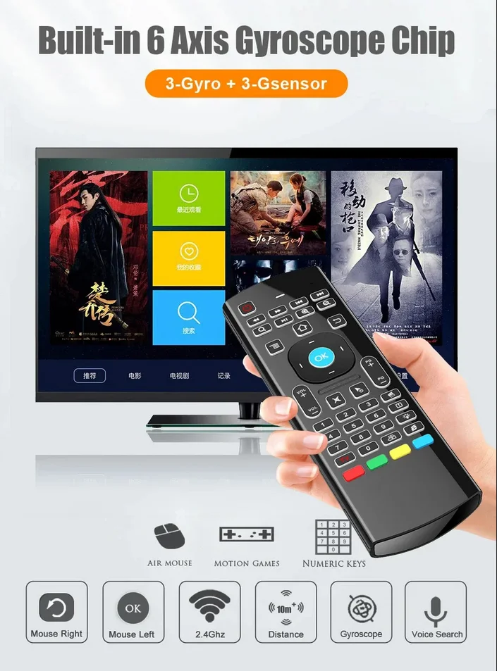 2,4 GHz MX3 Air Mouse Drahtlos – Smart Home Keyboard Bewertung und Preis