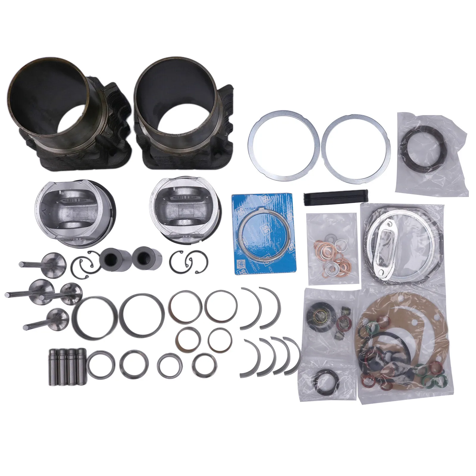 Overhaul Rebuild Kit Compatible with Deutz F2L511 2-Cylinder Engine