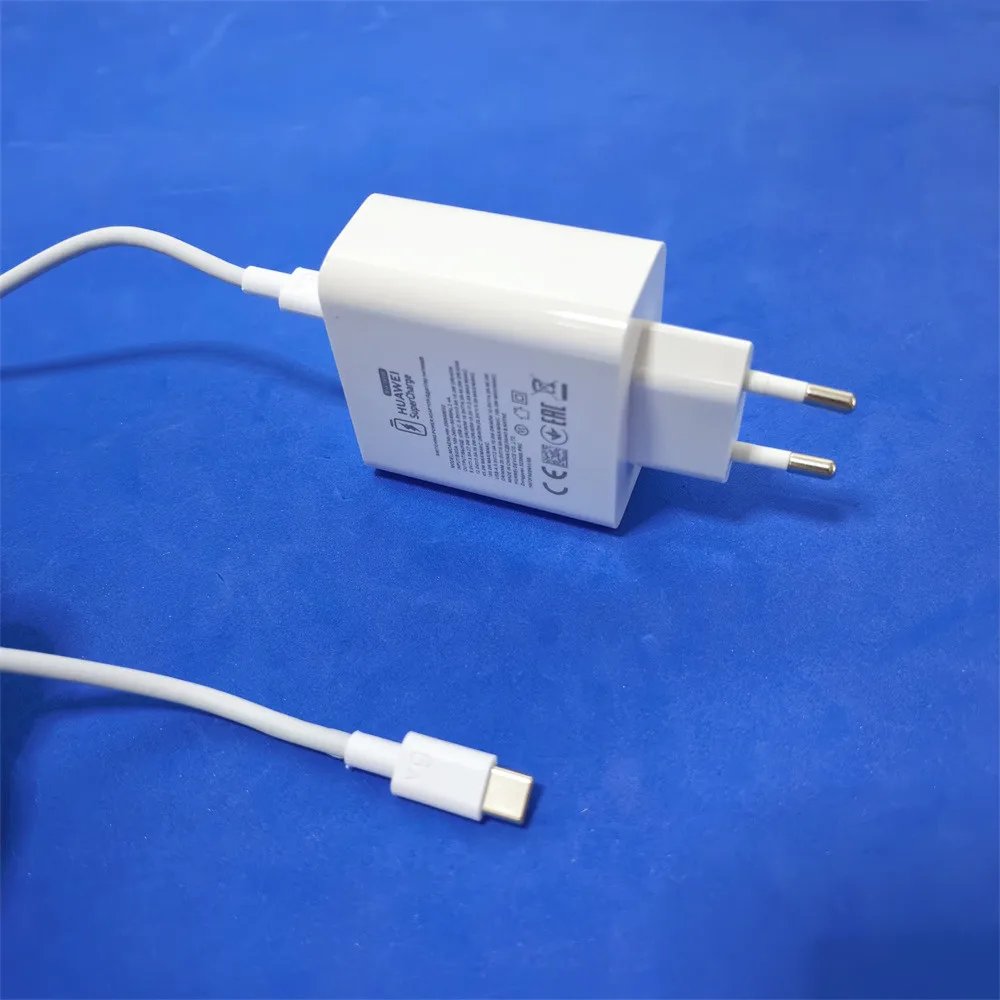 

Зарядное устройство Huawei 100W SuperCharge с двумя портами, быстрая зарядка, USB A/C, кабель PD Type-C для Pura 90, 80, 70, Ultra, Mate X7, X6, 80, 70, 60 Pro+