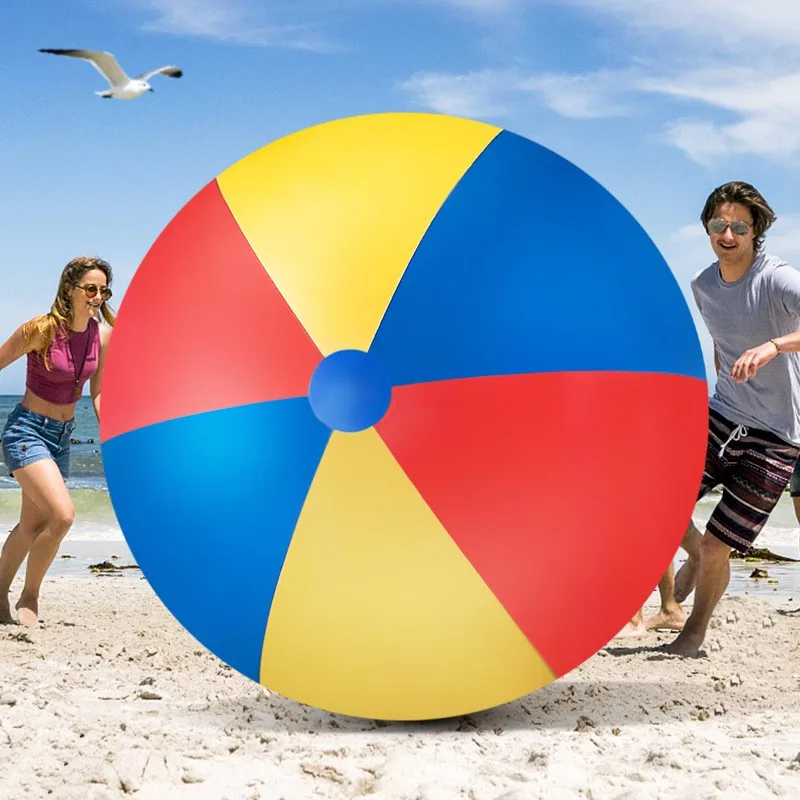 

Large Beach Balls, Inflatable Balloons, Pvc Outdoor Game Props, Water Balloons, Tosses Lawn Toys, School Party Balloons 70-200cm