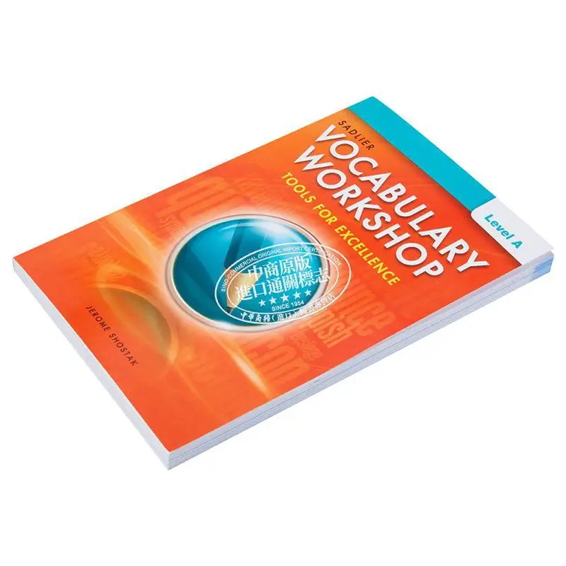 ورشة عمل المفردات 2022 إصدار الطالب الصف 6 المستوى أ Sadlier Sadlier 9781421718064 كتاب #3